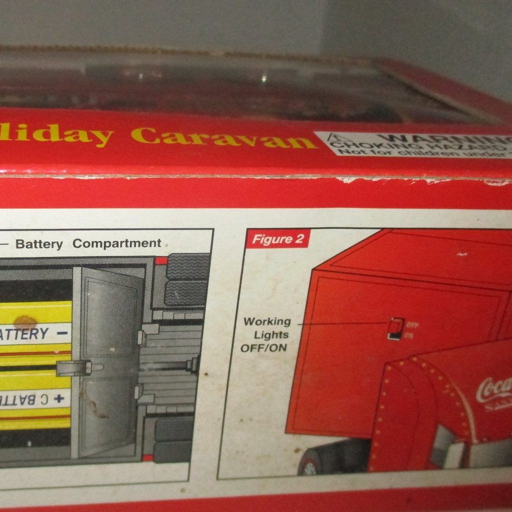 Coca-Cola Vintage Holiday Lighted Caravan 1998 New Vintage - Picture 4 of 16